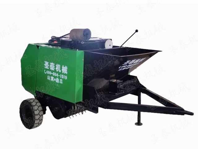 青貯（zhù）稻草打捆機具（jù）有整機剛（gāng）性好，主件使用壽命長