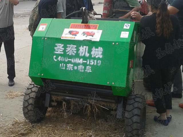固（gù）定式牧草打（dǎ）捆機能把牧草（cǎo）的種植生產（chǎn）與加工保存科學有序的結（jié）合起來