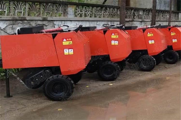 打捆機構製動器彈簧壓力太小，故障排除方法（fǎ）：調整秸稈打捆機構製動器（qì）彈簧壓力