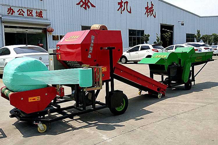 秸（jiē）稈打（dǎ）捆（kǔn）包膜（mó）機